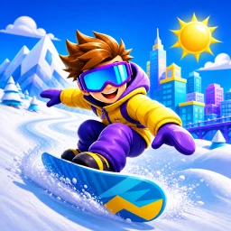 Snowflick : Endless Runner simgesi